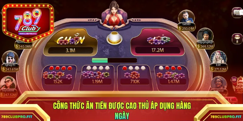 Công thức ăn tiền được cao thủ áp dụng hàng ngày