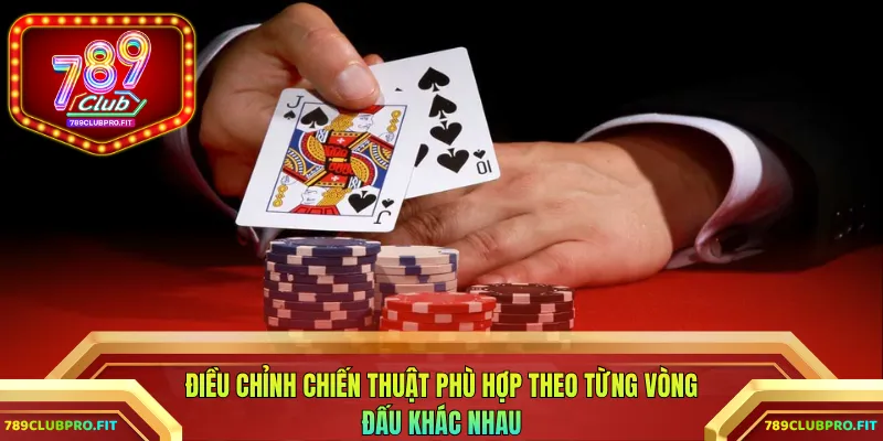 Điều chỉnh chiến thuật phù hợp theo từng vòng đấu khác nhau