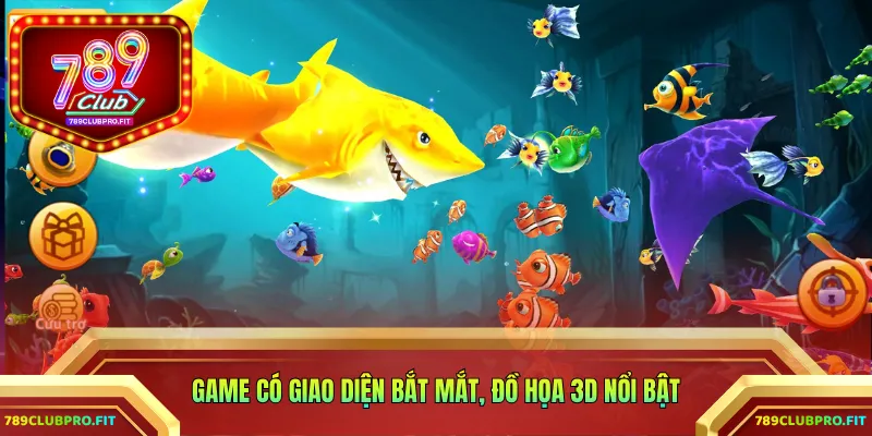 Game có giao diện bắt mắt, đồ họa 3D nổi bật