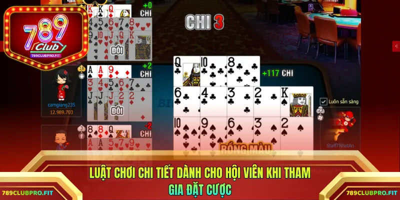 Luật chơi chi tiết dành cho hội viên khi tham gia đặt cược